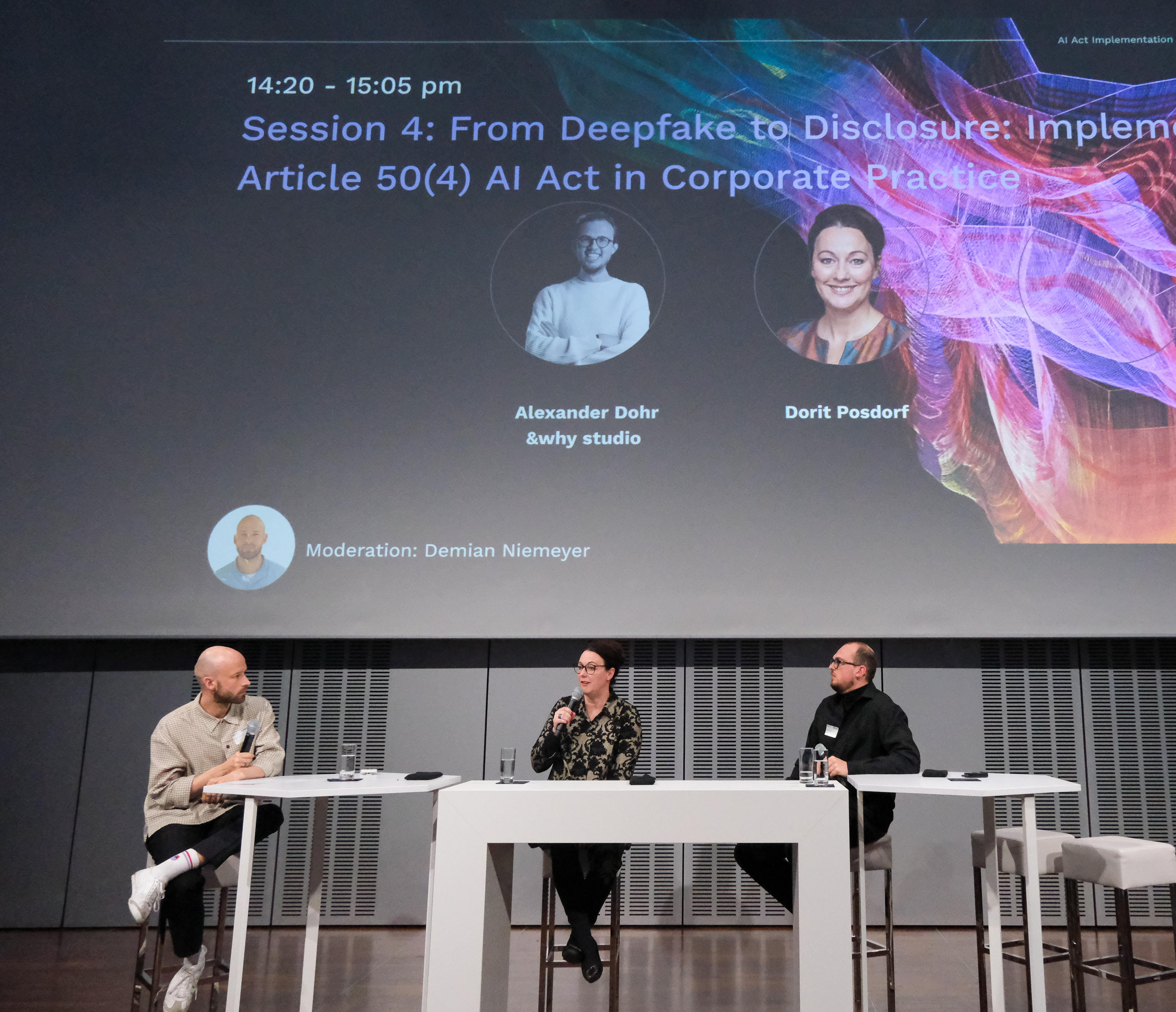Dorit Posdorf at Institute of Applied AI Munich 2026