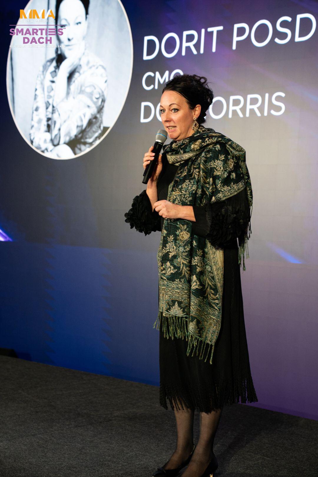 Dorit Posdorf at MMA Smarties Awards 2025