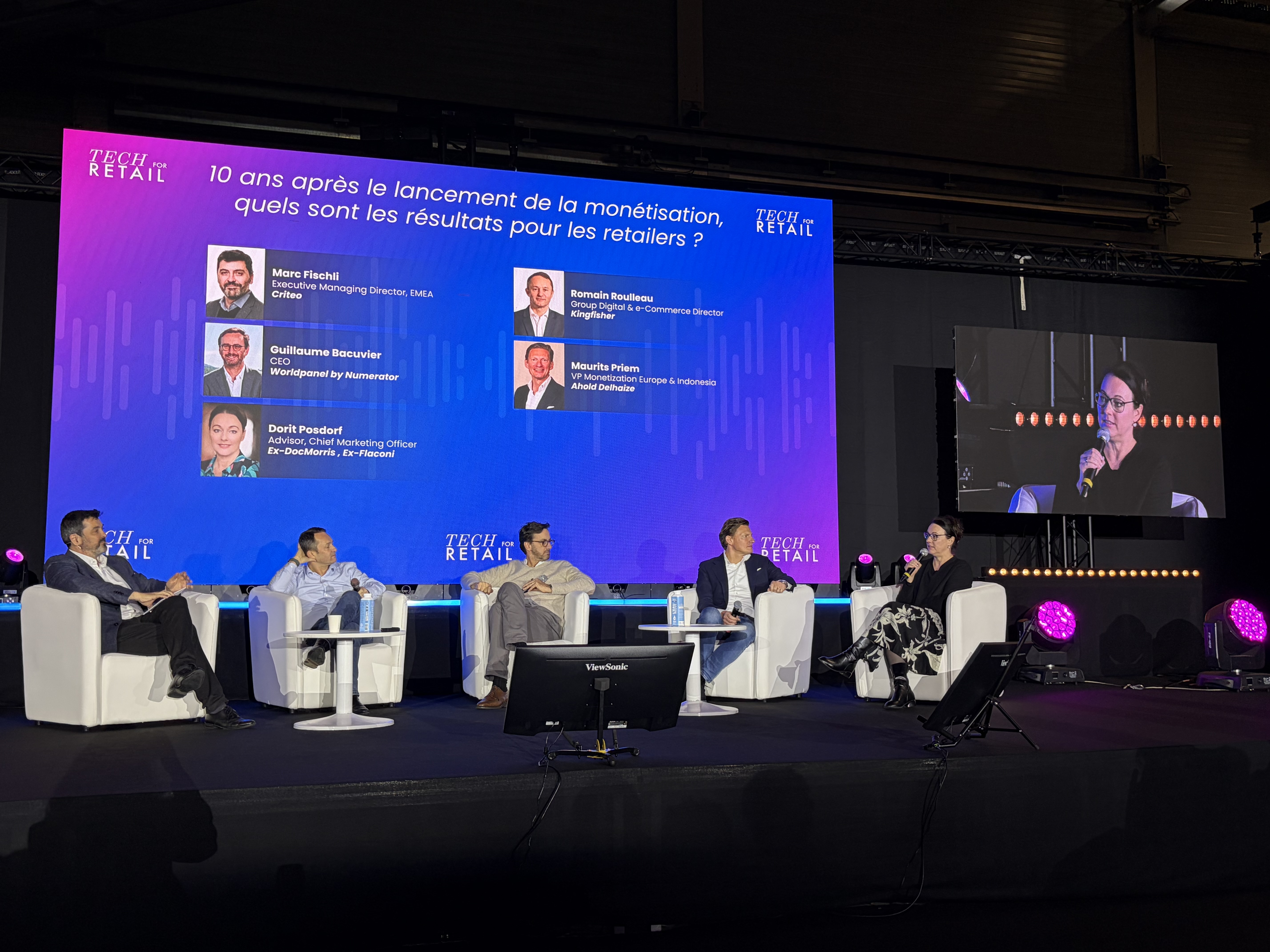Dorit Posdorf at Tech for Retail Paris 2025